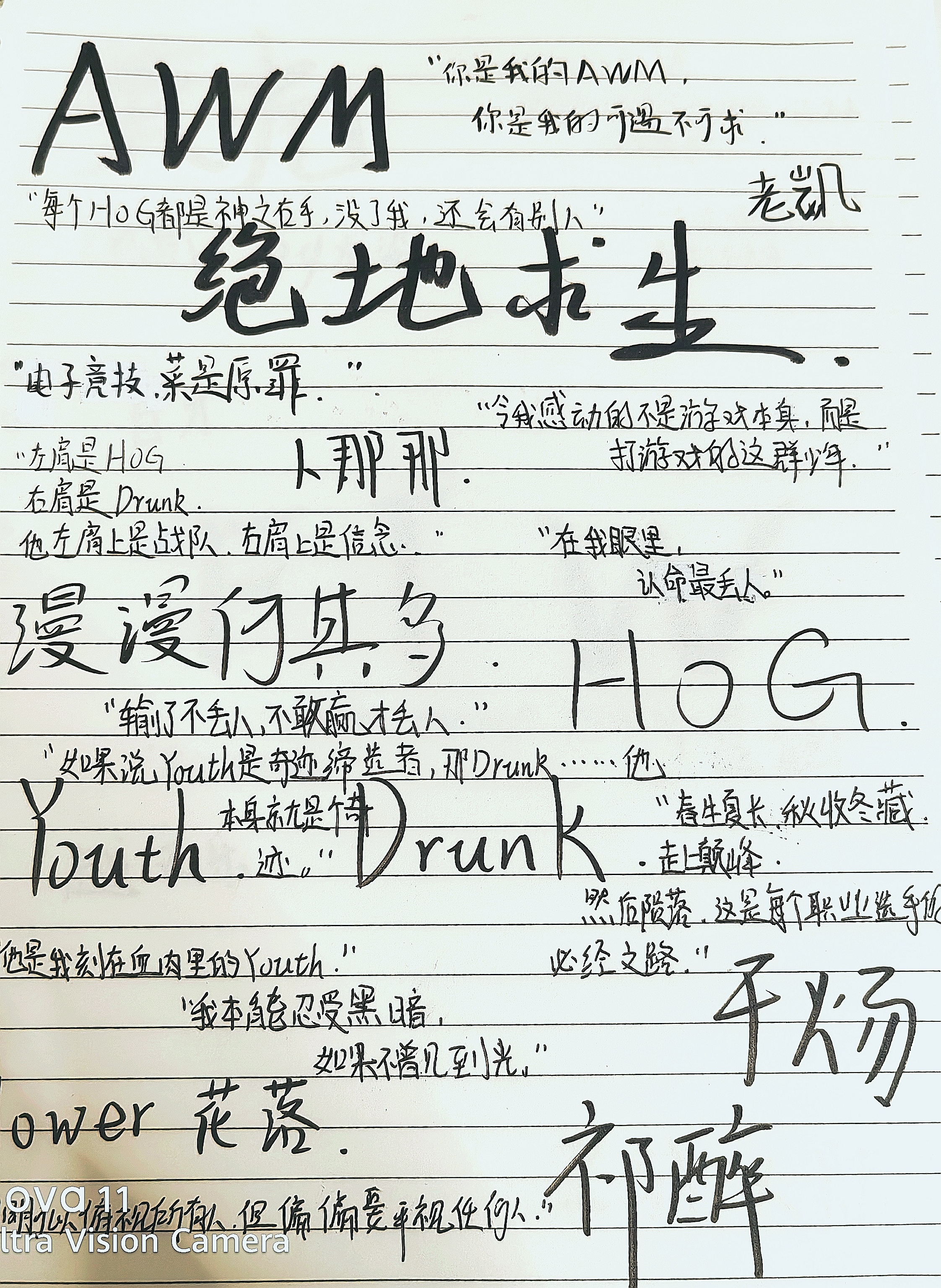 配合精英團隊:AWM的戰術價值